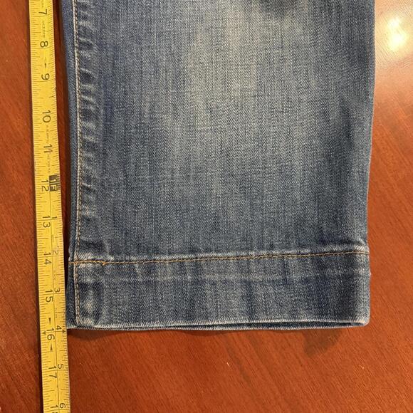 Joe's Jeans Harvey Wash Bermuda Shorts Blue Denim Size 27 Stretch Walking Shorts - Picture 11 of 15